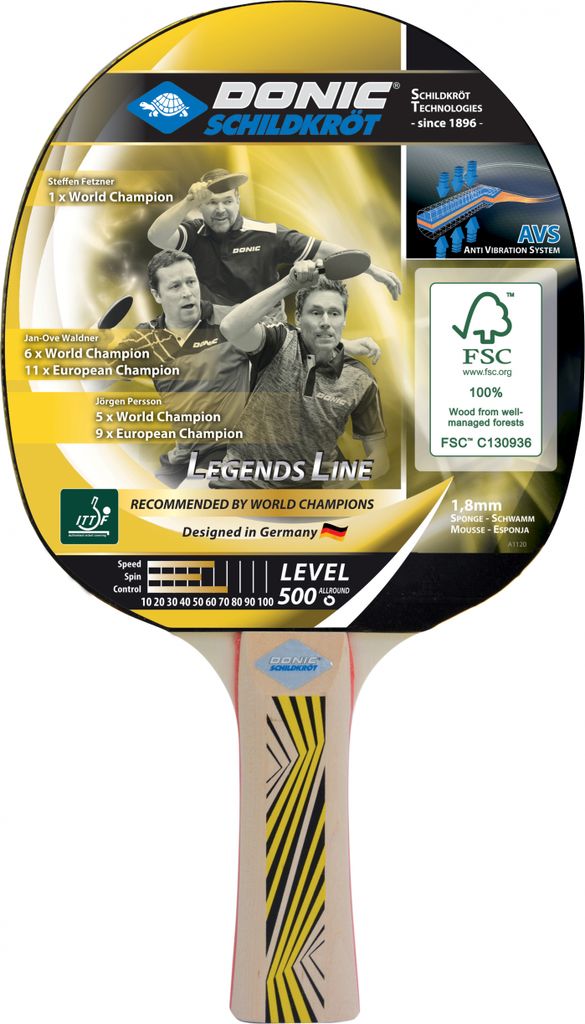 TT-Schläger LEGENDS 500 Produktbild 