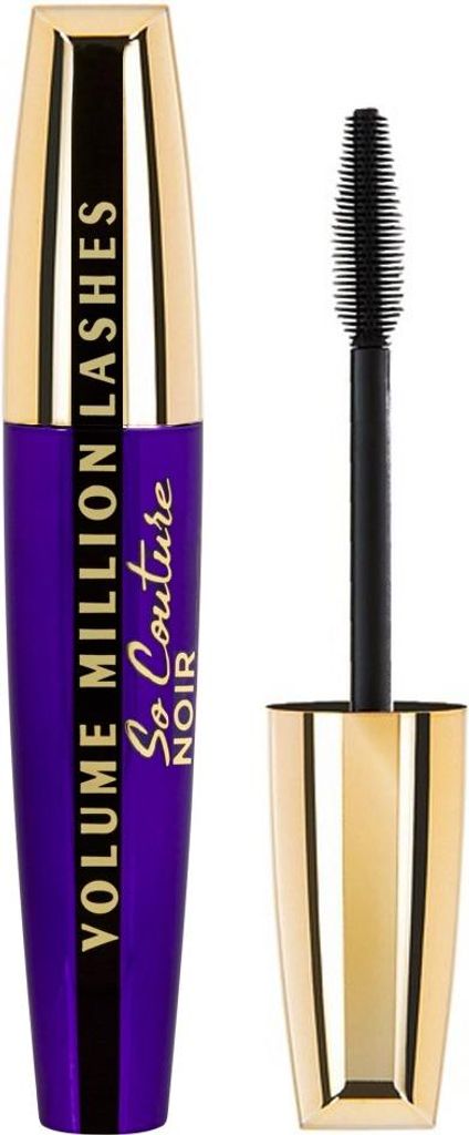 L’Oréal Paris Make-Up Designer Volume Million Lashes So Couture So Black, Schwarz, Präzision, Definition, Frauen, Definiert, Italien, 21 mm