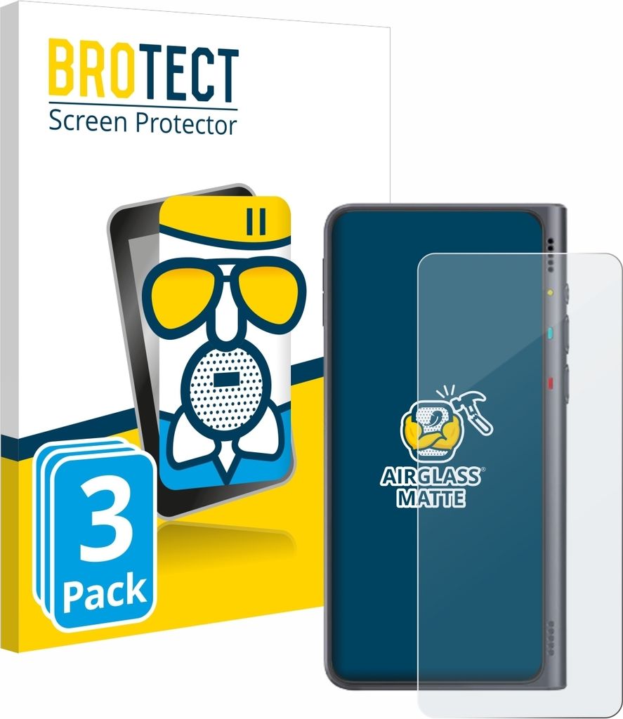 3x BROTECT Entspiegelungs Schutzglas für Timekettle Fluentalk T1 Schutzfolie Panzer Folie Glas Display Schutz matt
