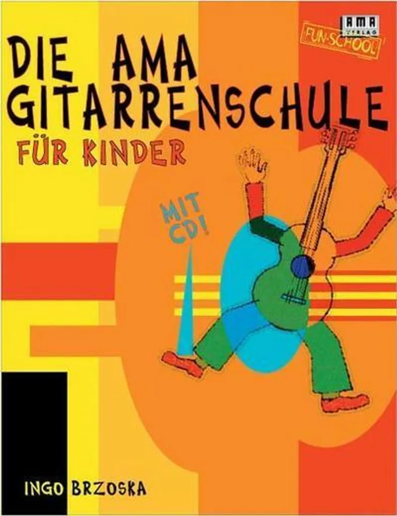 Méthode de guitare pour enfant Die AMA-Gitarrenschule avec CD audio