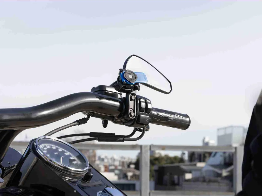 Support de Téléphone Quad Lock Fixation Maître-cylindre Haute Sécurité