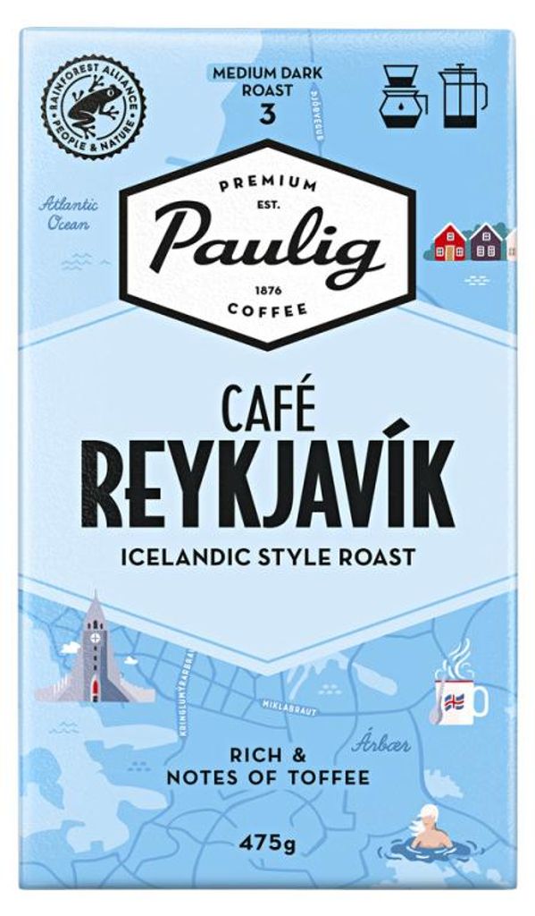 Kawa mielona Paulig Café Reykjavik, 475 g Zdjęcie produktu 