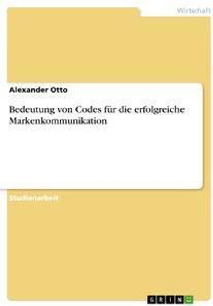 Bedeutung von Codes für die erfolgreiche Markenkommunikation