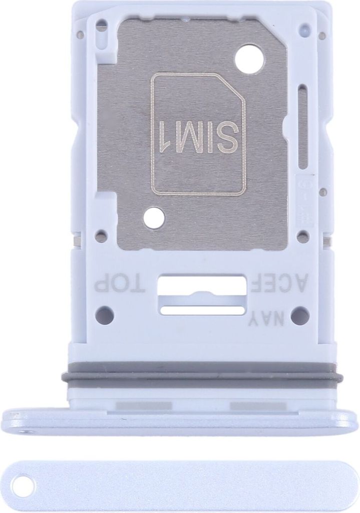 Für Samsung Galaxy A35 5G SM-A356B SIM + Micro SD-Kartenhalter Ersatzteil Silber