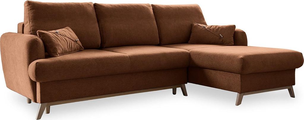ECKSOFA mit Schlaffunktion - Longchair