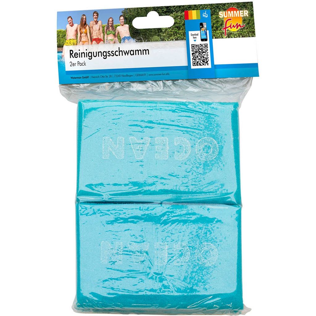 Set di 2 spugne per la pulizia Summerfun, 502010702 Immagine del prodotto 
