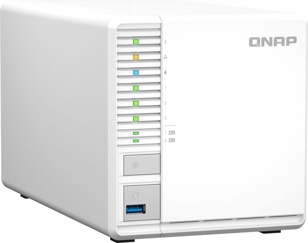 QNAP TS-364 - NAS-Server - 3 Schächte - SATA 6Gb/s