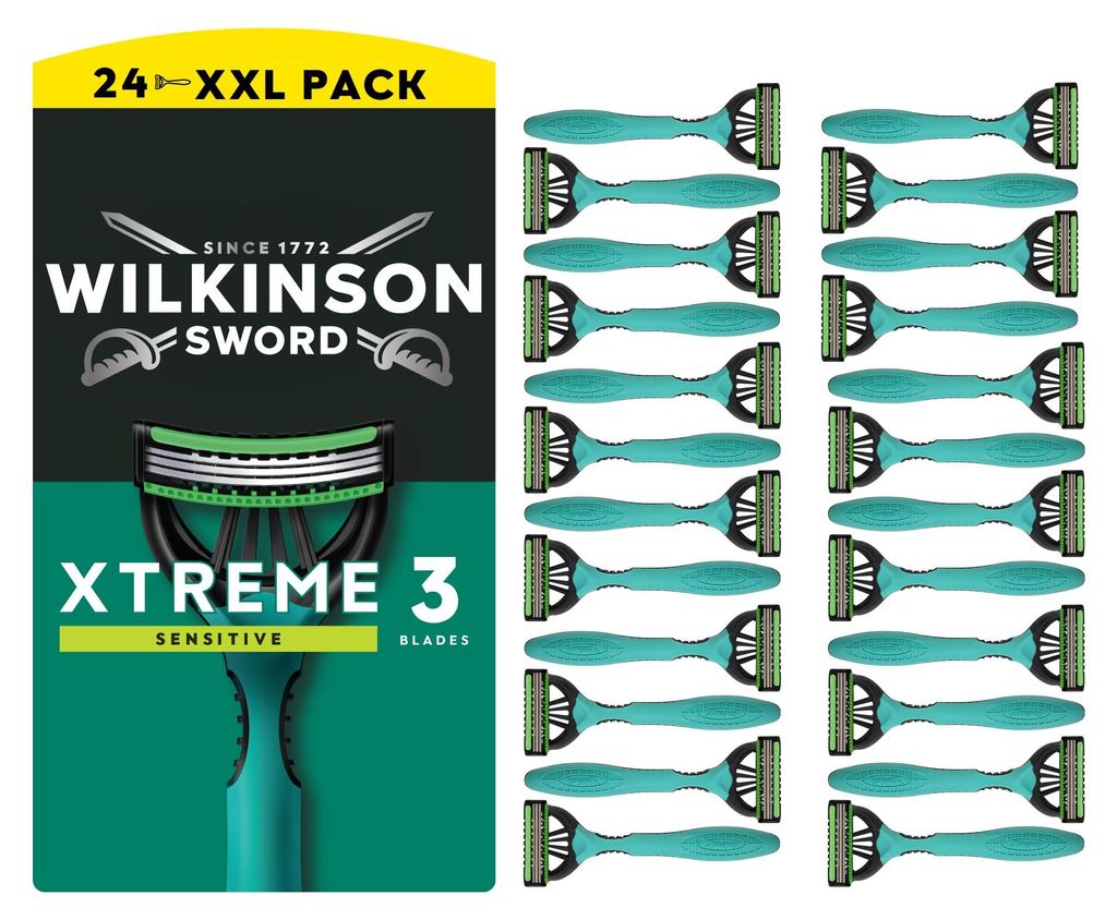 Wilkinson Sword Xtreme 3 Sensitive Comfort 3 x 6 + 2 Obrázek produktu 