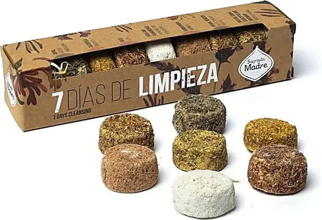 Assortiment de disques d'encens naturels Sagrada Madre - Pack de 2x44g