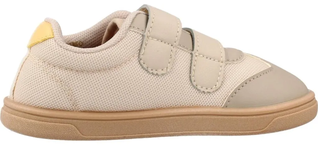 Basket Premier Pas Enfant Blanditos Guppybd en Cuir Marron Clair