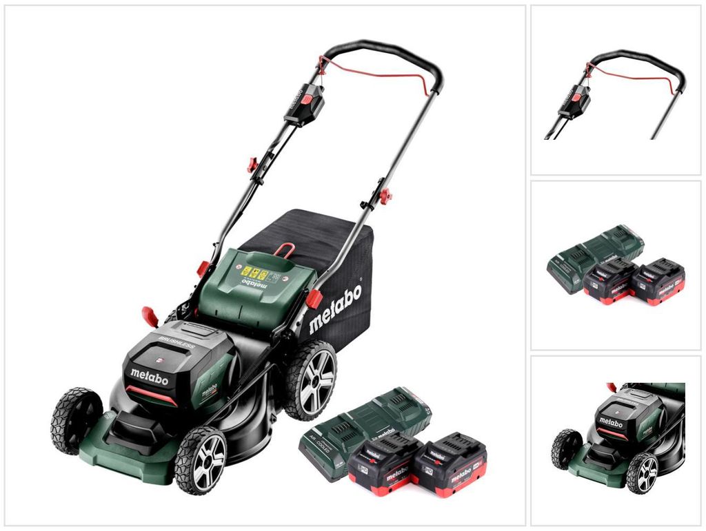 Metabo RM 36-18 LTX BL 46 Akku Rasenmäher 36 V ( 2x 18 V ) Produktbild 