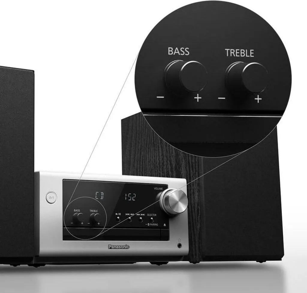Micro-Chaîne Panasonic SC-PM700EG-S : Son Haute Fidélité pour CD USB