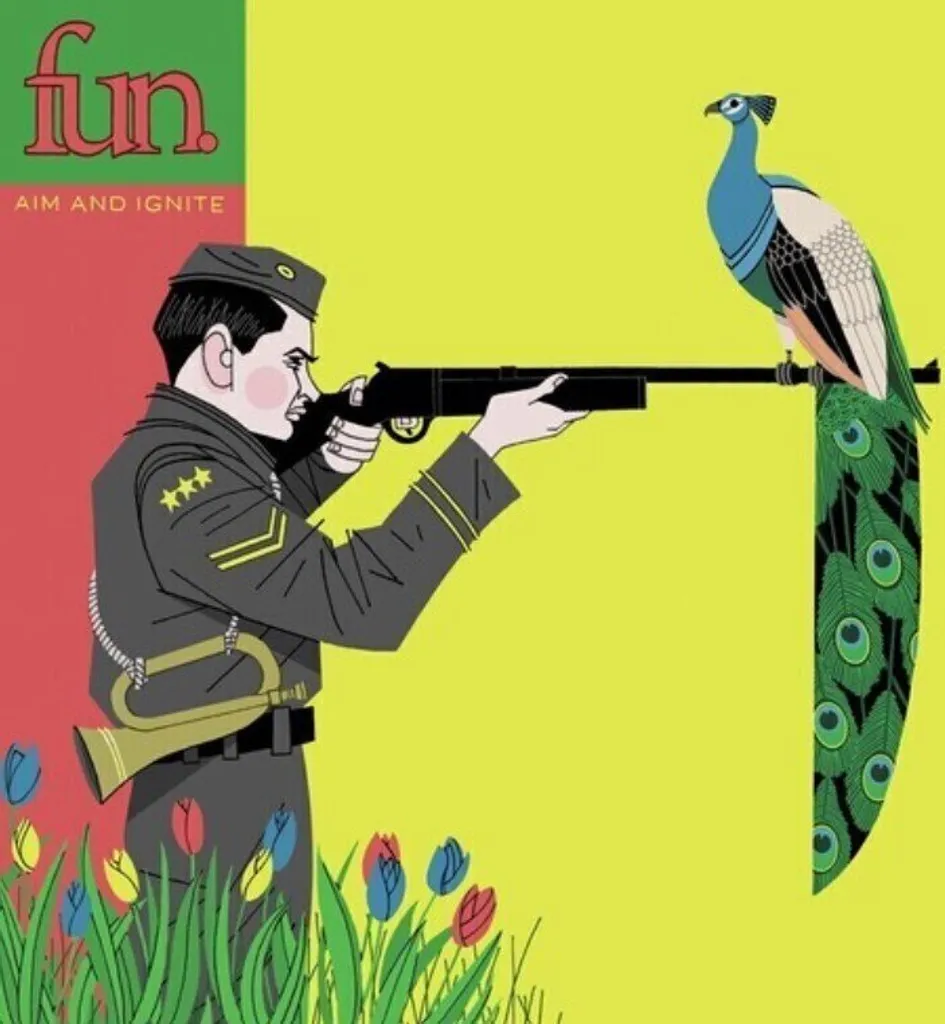 Fun. Aim & Ignite Album Vinyle Blue Jay Coloured 2 LP Édition Limitée