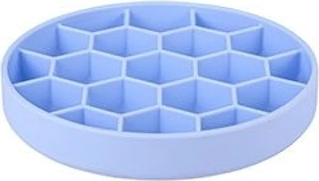 Ciotola Cane Slow Feeder Zolux Silicone L - Blu - Design e Salute
