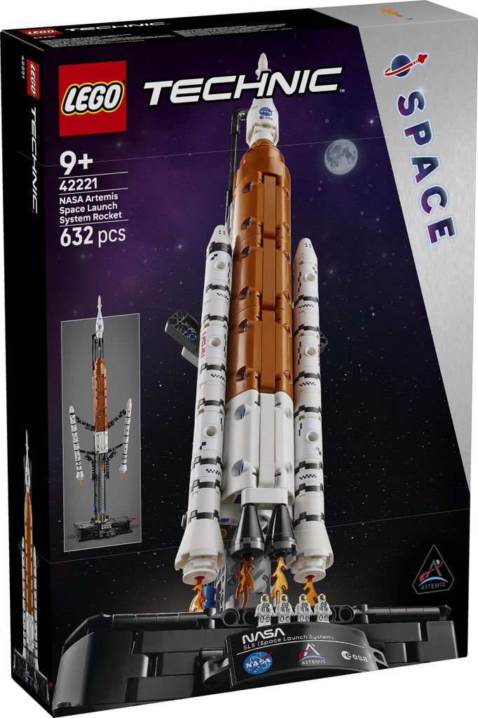 LEGO Technic NASA Artemis SLS-Schwerlastrakete - Kinder Produktbild 