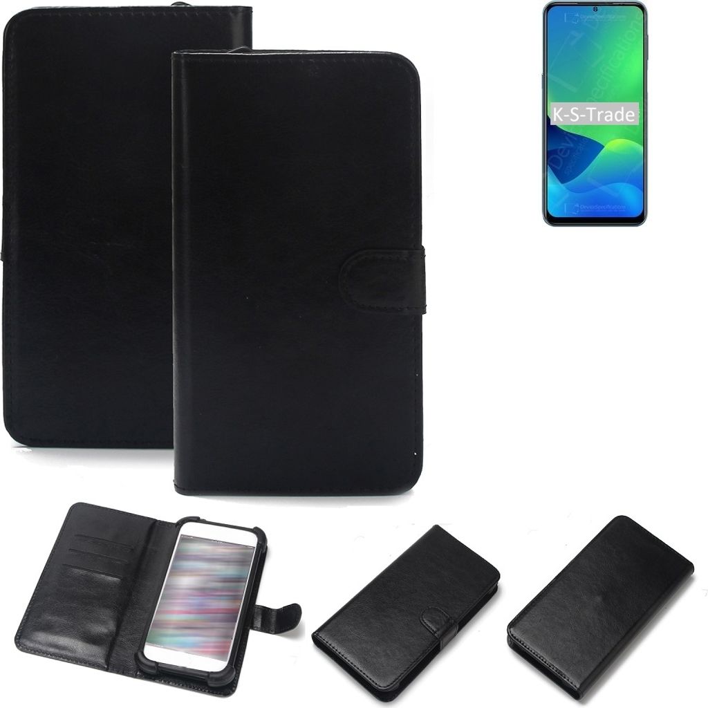 K-S-Trade Handyhülle Schutzhülle kompatibel mit Ulefone Note 13P Handy Schutz Hülle Handyhülle Bumper schwarz 1x