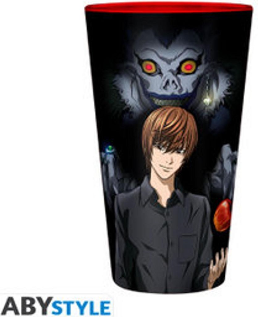 DEATH NOTE - Large Glass - 400ml - Light & Misa Produktbild 