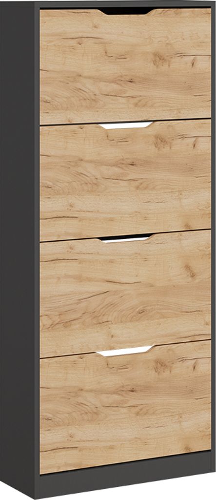 Výklopník na boty Vicco Luca Antracit/zlatý dub 59 x 137 cm Obrázek produktu 