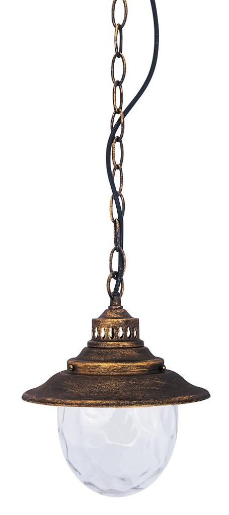 Rabalux 8678 Außenpendelleuchte Barcelona, E27, gold, rund, ø210mm