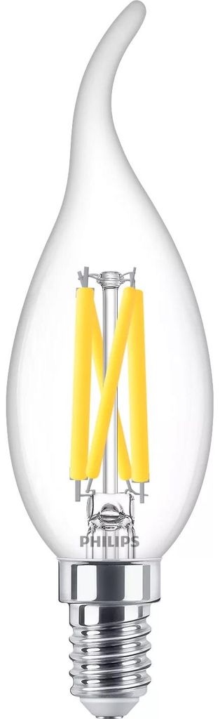 Philips LED WarmGlow Lampe 40W E14 Kerze Klar 1er P Produktbild 