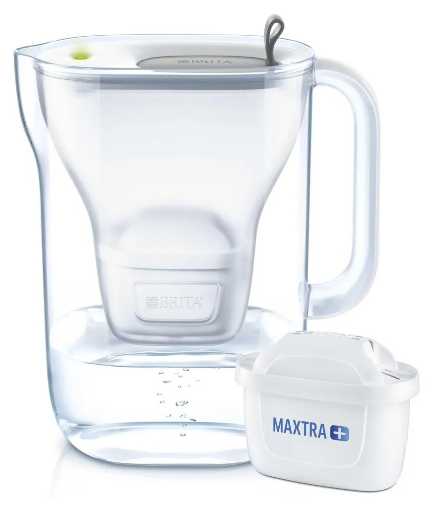 Brita Style MXpro Bianca 2.4L - Caraffa Filtrante con LED Intelligente