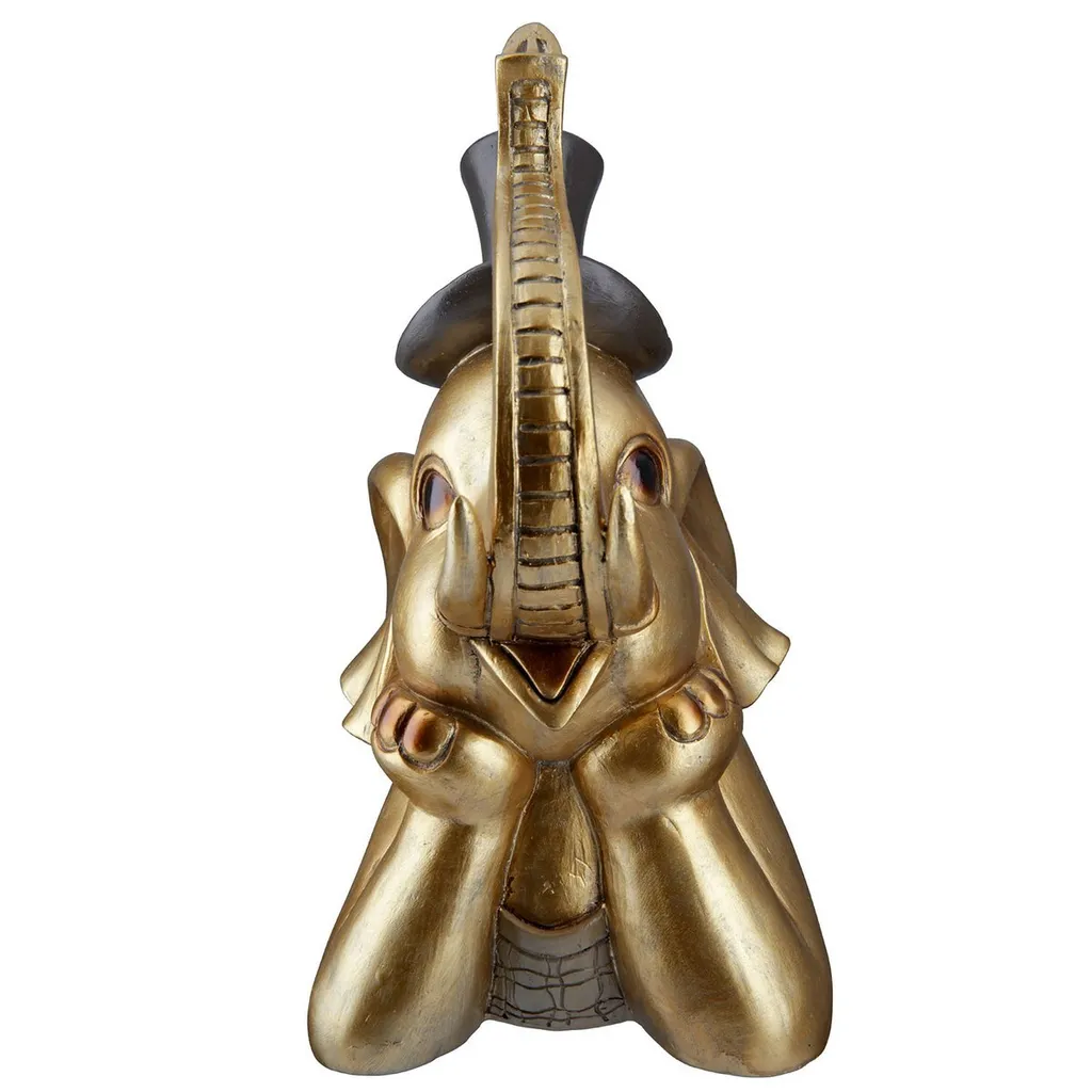 Offerta Elefante Maroni Gilde Oro | Figura Decorativa 29cm Resina