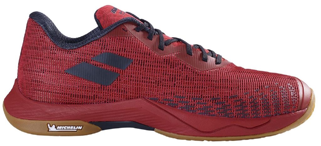 Babolat Shadow Spirit 2 Badmintonschuhe Sportschuhe rot/schwarz 30F24641-2017, Schuhgröße:39 EU