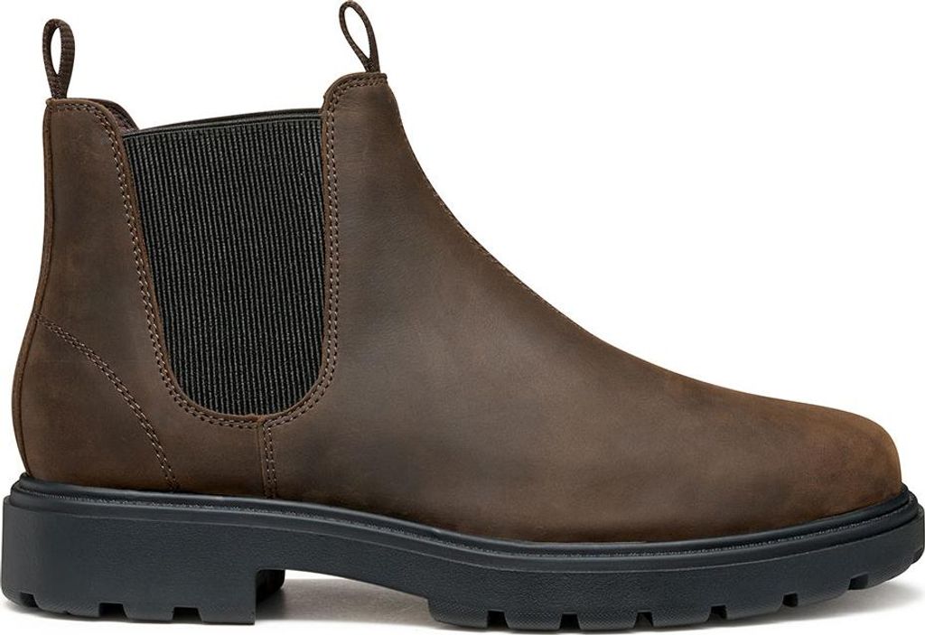 GEOX SPHERICA, Chelsea Boots, Stiefeletten in Braun für Herren, Größe 42