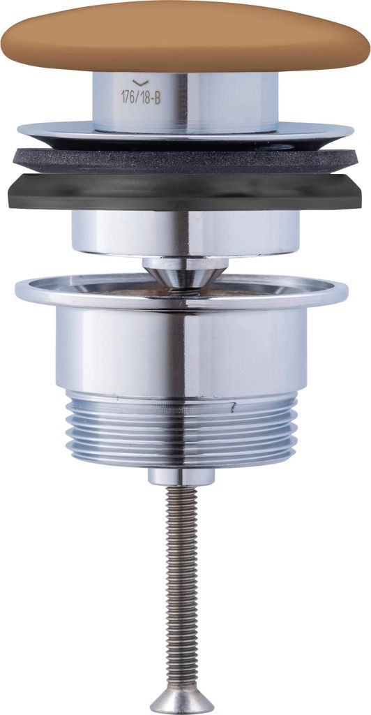 DURAVIT Push-open Venil mitt keramischer Ventilabdeckhaube, weiß