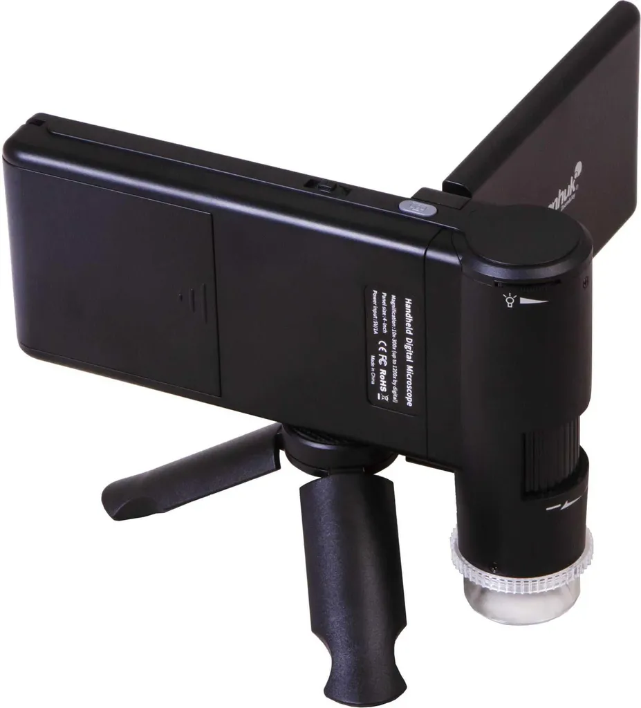 Microscope Levenhuk DTX 700 pour inspecter les micro-défauts de surface