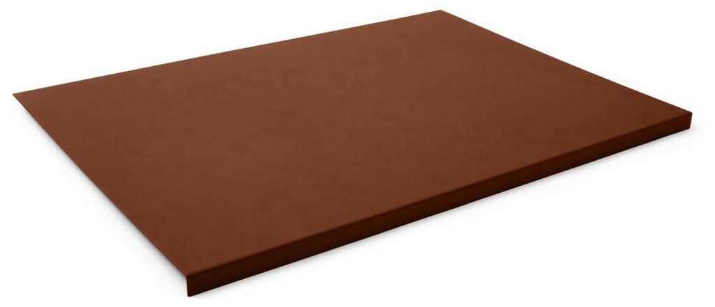 Schreibtischunterlage Talia 90 x 60 - Leder Orange Braun - Produktbild 