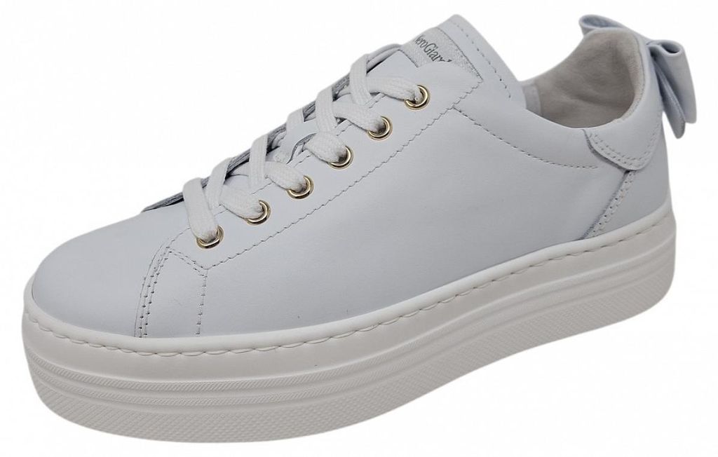 Nero Giardini Sportschuhe Sneaker aus Leder mit Schnürung Produktbild 