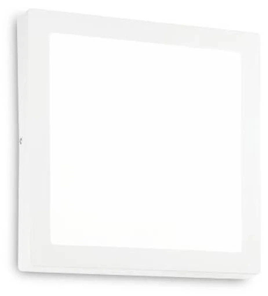 Plafonnier LED pour salon et bureau blanc 25W 4000K design Steel