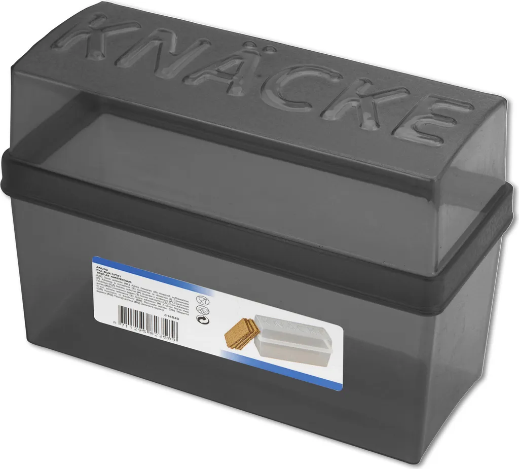 Basic Crackerbox 1,65L Assortito - Contenitore in Vetro Salvaspazio - 4