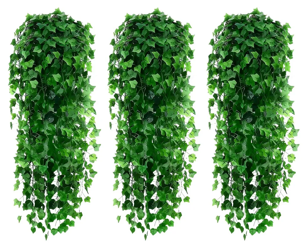 Plante artificielle tombante 105cm pour décorer un balcon ou un mur