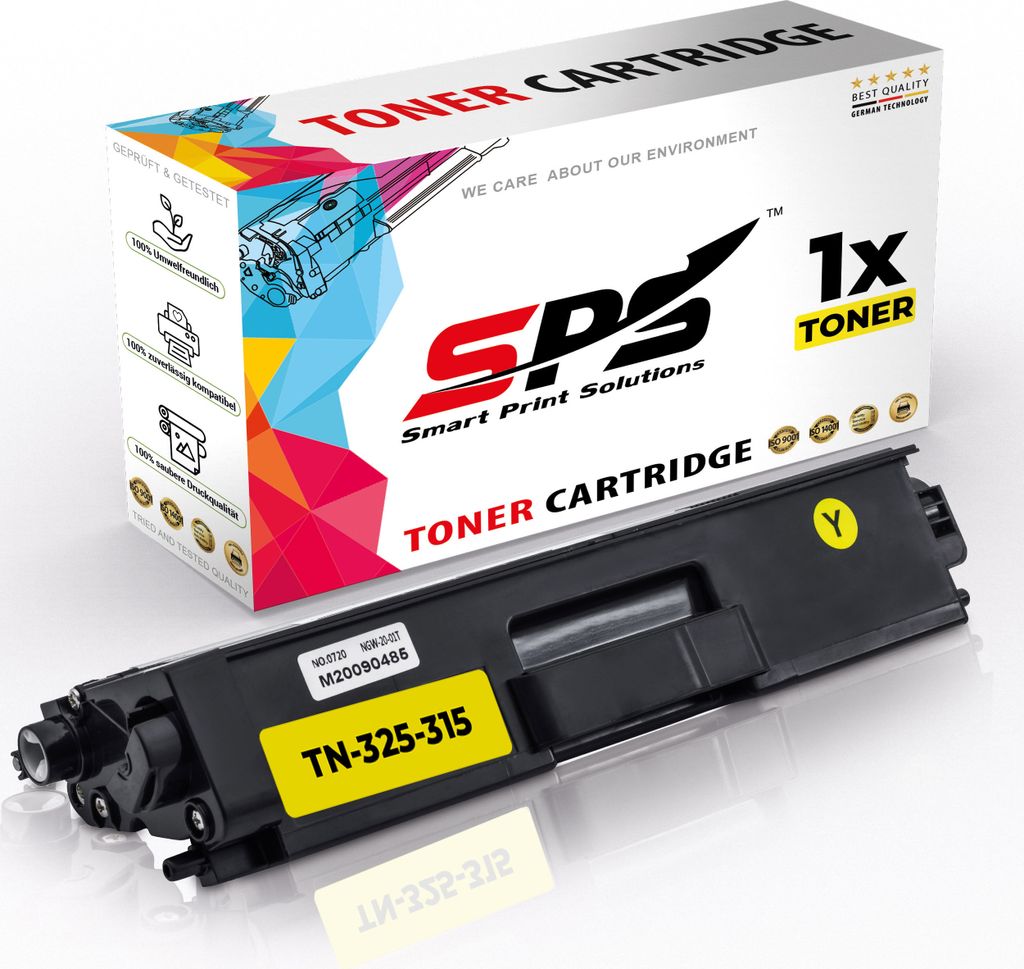 1x Toner TN-325Y Gelb kompatibel für Brother MFC-9970CDW