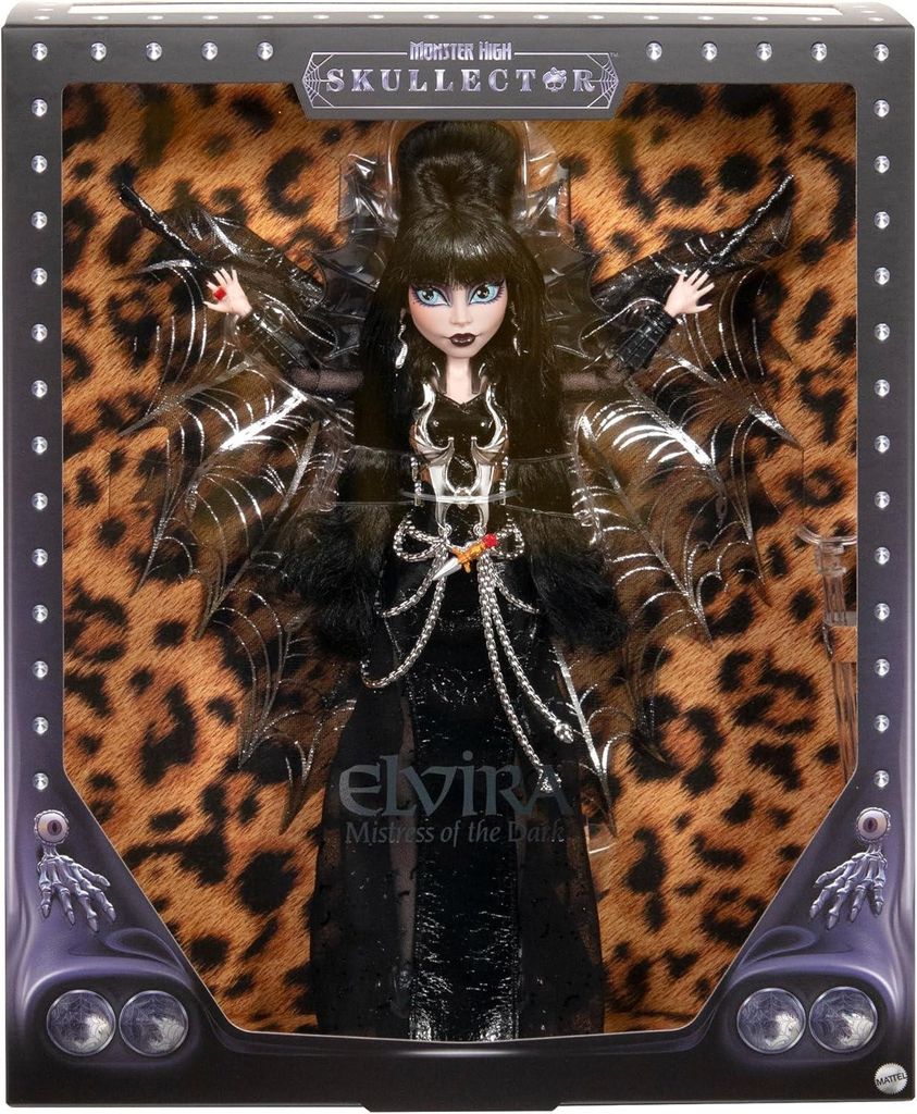 Monster High - Bambola Elvira Skullector Immagine del prodotto 