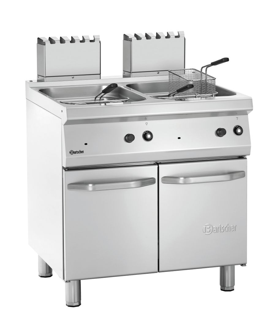 Gas-Standfritteuse mit 2 Becken Serie 700