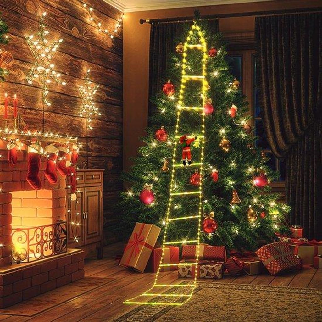 LED-Lichterketten-Lader mit Timer und Speicherfunktion, 3 Meter Länge