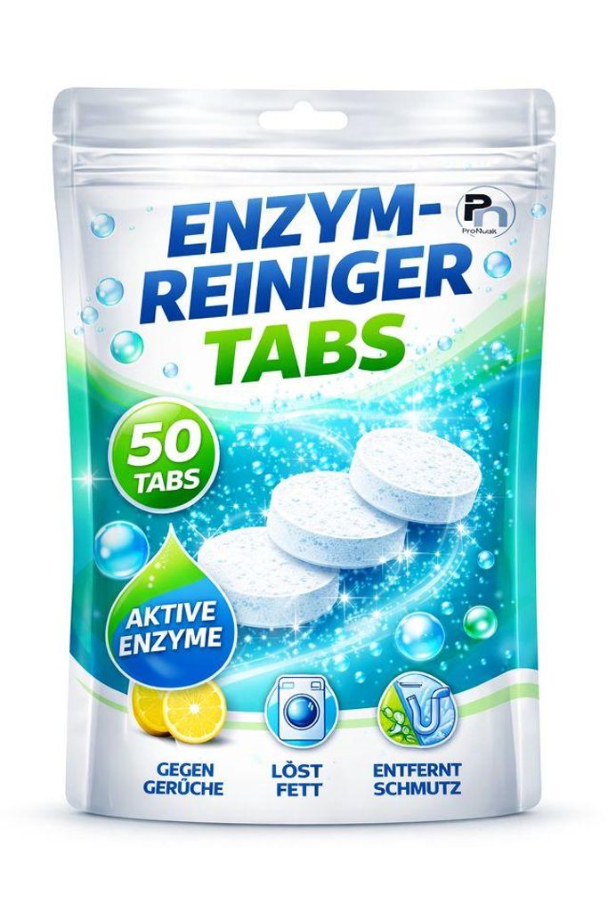 50 St. Enzymreiniger Tab Geruchsneutralisierer mit Produktbild 