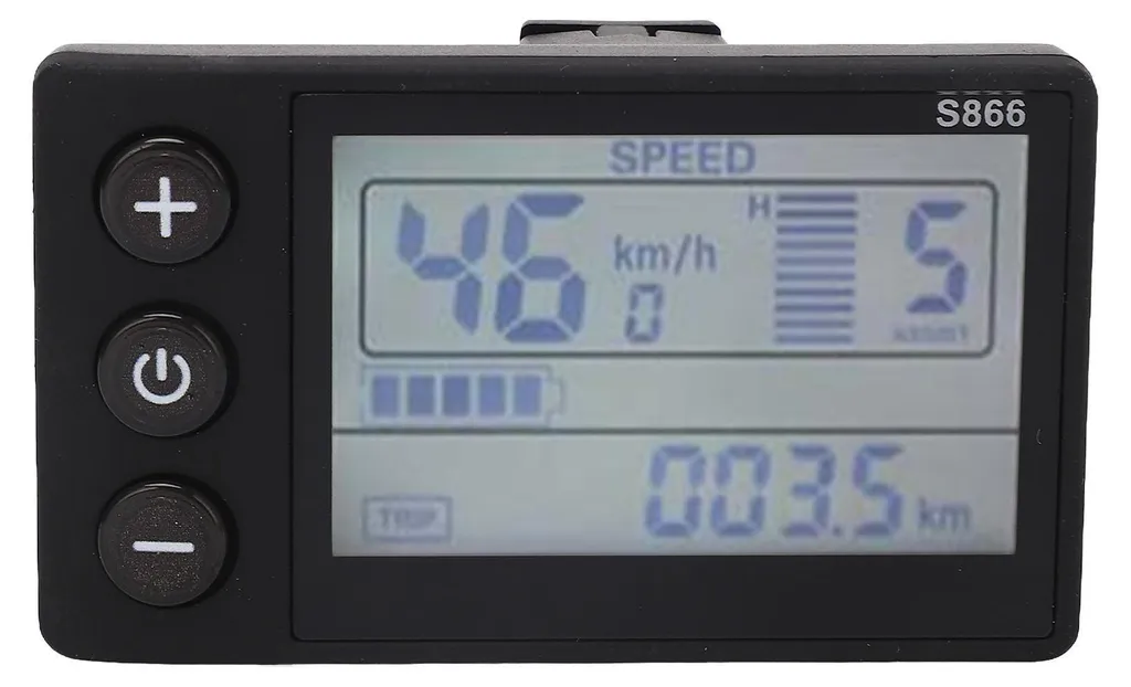 Compteur LCD S866 pour Réparer et Améliorer un Vélo Électrique VAE