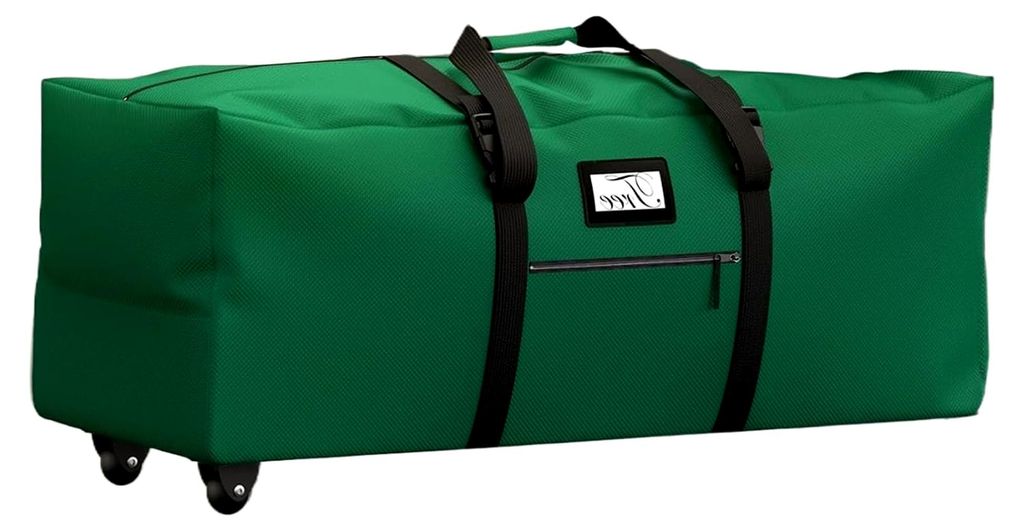 Aufbewahrung für Weihnachtsbaum - Wasserdichte Tasche mit Reißverschluss für Weihnachtsschmuck, großer Aufbewahrungsbehälter für Reisen, Outd...