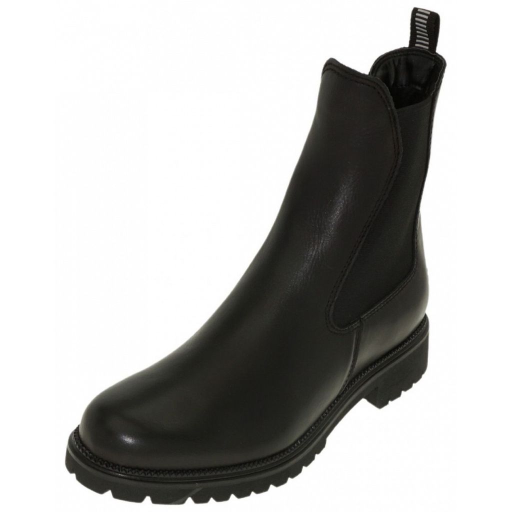 Tamaris Chelsea Boot Schwarz Glattleder Größe: 41 Normal