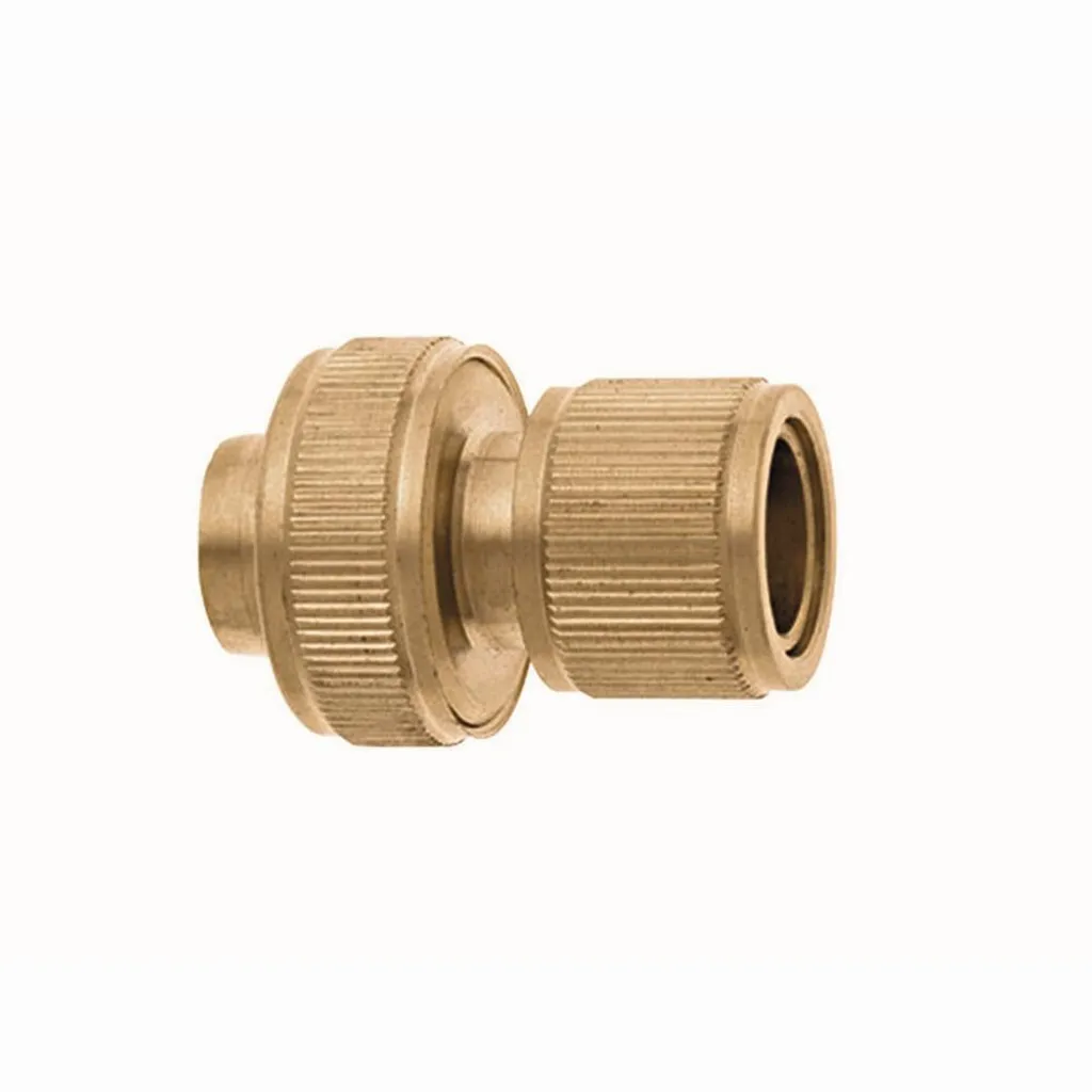 Raccord tuyau 19mm 3/4'' anti-fuite avec arrêt d'eau automatique