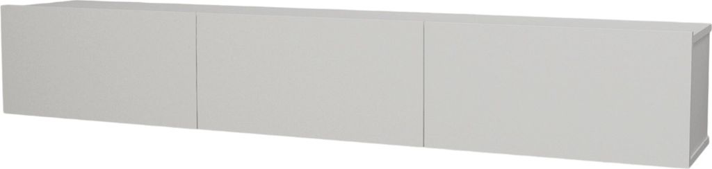 HängendesTV Lowboard Damla mit 3 Türen in Weiß, 2468 Produktbild 