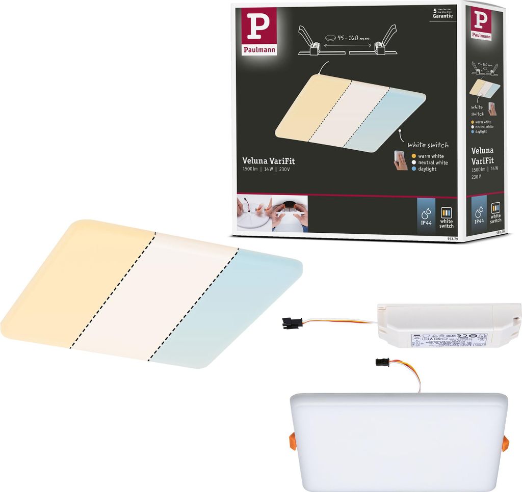 Paulmann VariFit LED Einbaupanel Veluna