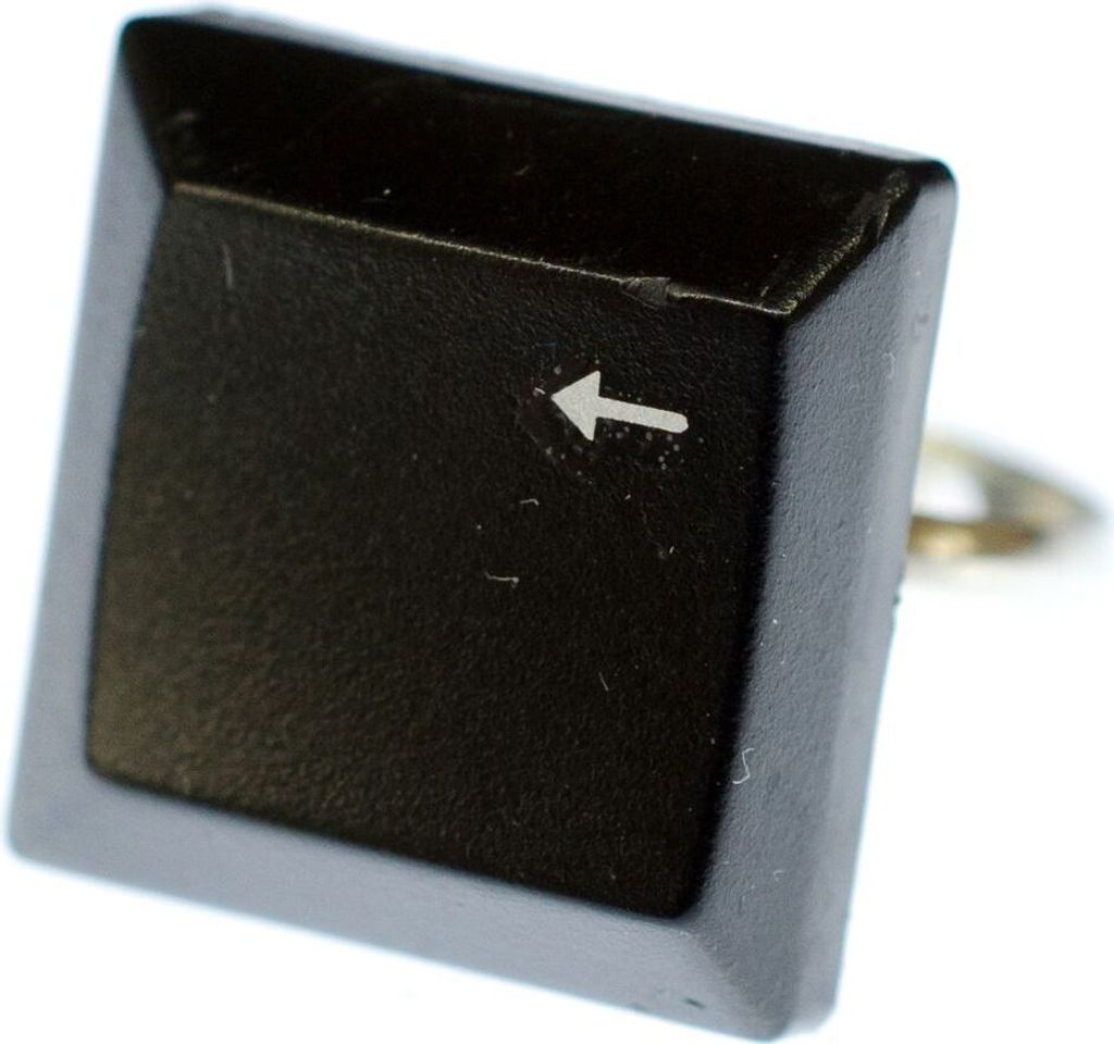 Pfeil Pfeiltaste Tastaturring PC Zeichen Taste Ring Miniblings Computer Tastatur