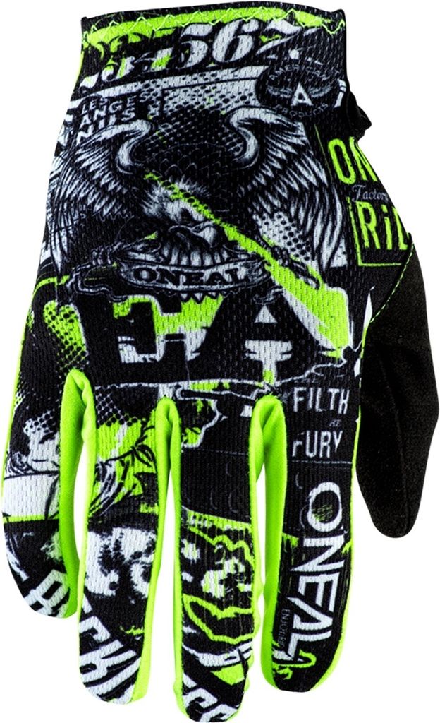Oneal Matrix Attack 2 Jugend Motocross Handschuhe, Produktbild 