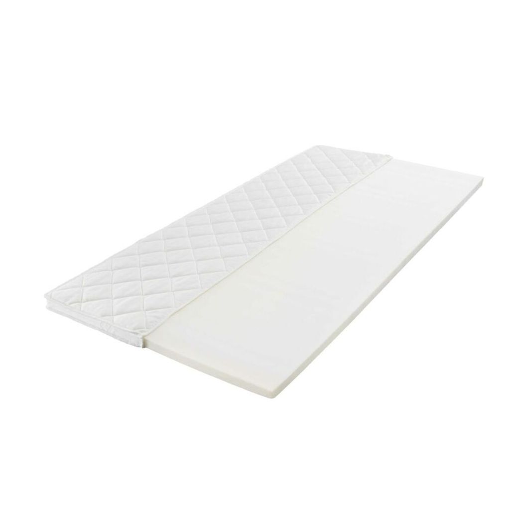 Matratzenauflage 90x200cm Klimafaser Weiß Topper Schoner Bezug Schutz Unterbett