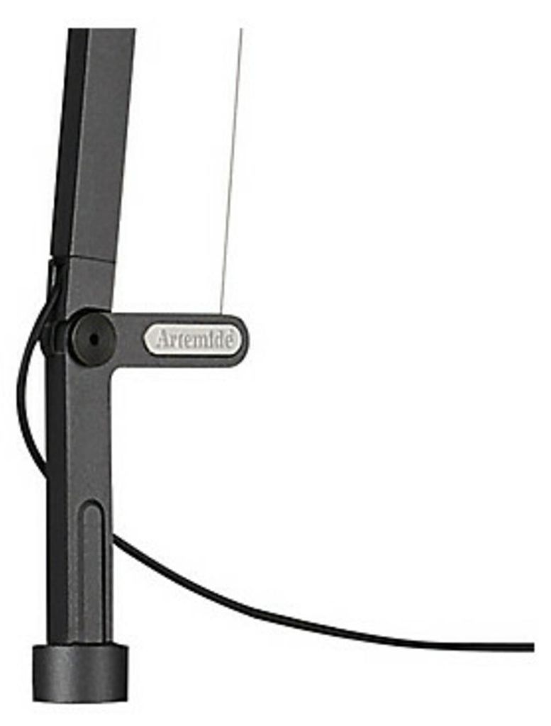Artemide DEMETRA Feste Schreibtischhalterung grau 1743010A